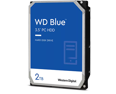 <strong>WD BLUE - 2 TB HDD</strong>