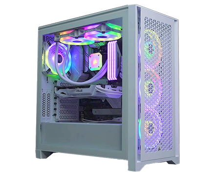 <strong>Corsair iCUE 4000D RGB Airflow QL Edition White</strong>