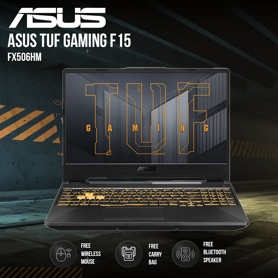 ASUS TUF Gaming F15 FX506HM-RTX3060 - INVADER PC