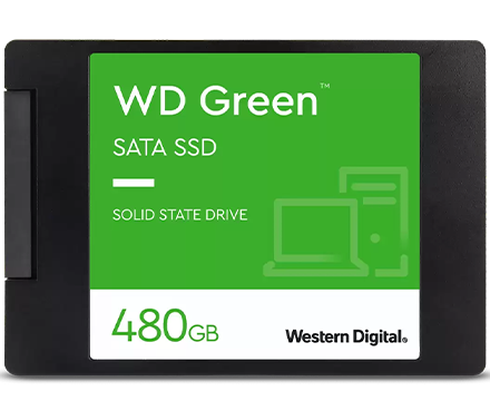 <strong>RTS - WD GREEN 480GB 3D NAND SATA SSD</strong>