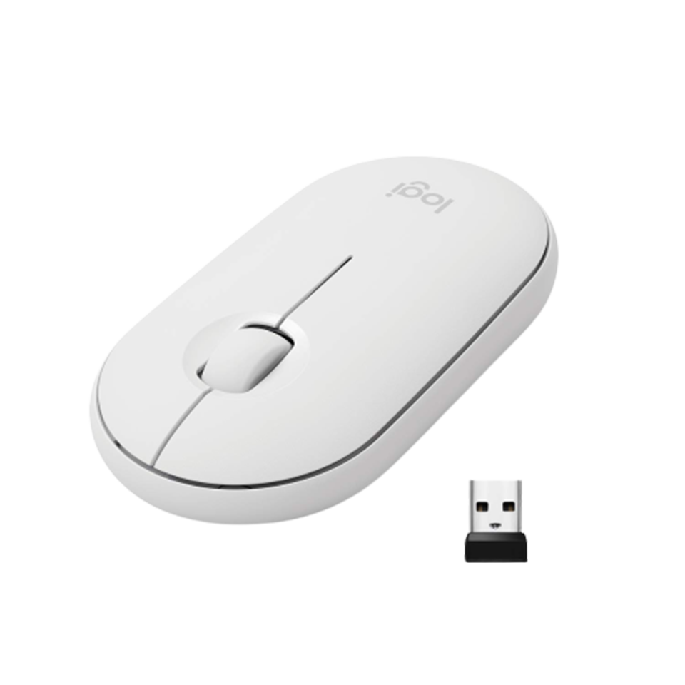 <strong>LOGITECH M350 PEBBLE OFF-WHITE BLUETOOTH MOUSE</strong>