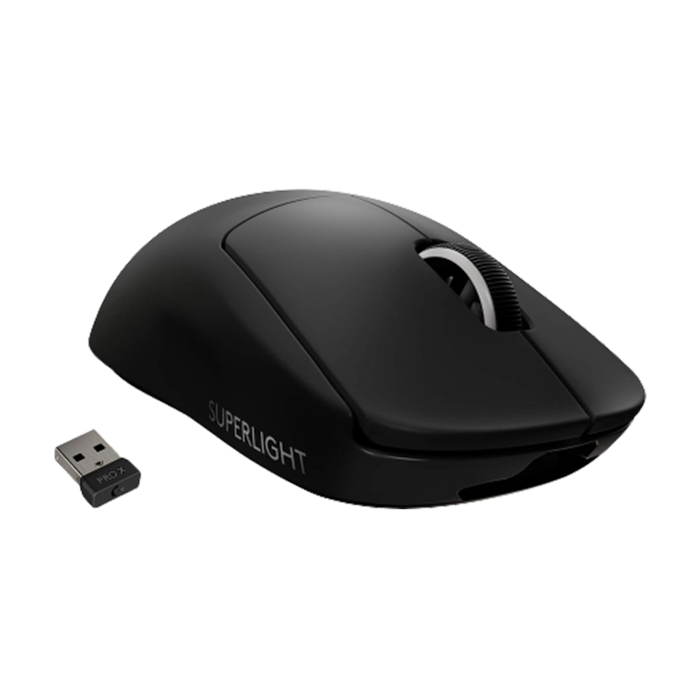 <strong>LOGITECH G PRO X SUPERLIGHT BLACK LIGHTSPEED WIRELESS GAMING MOUSE</strong>