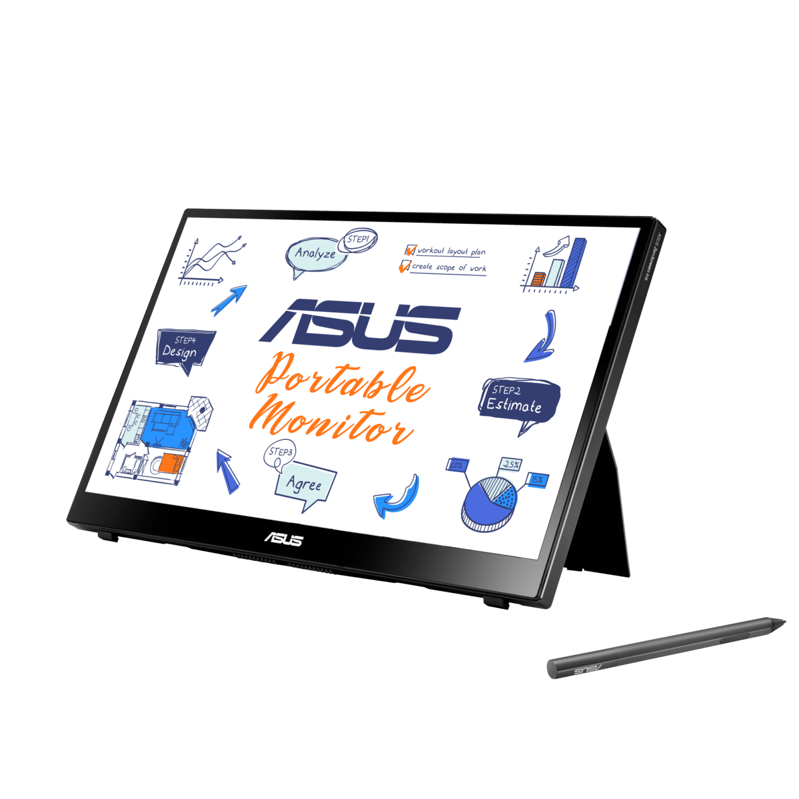 <strong>ASUS MB14AHD 1080P PORTABLE MONITOR</strong>