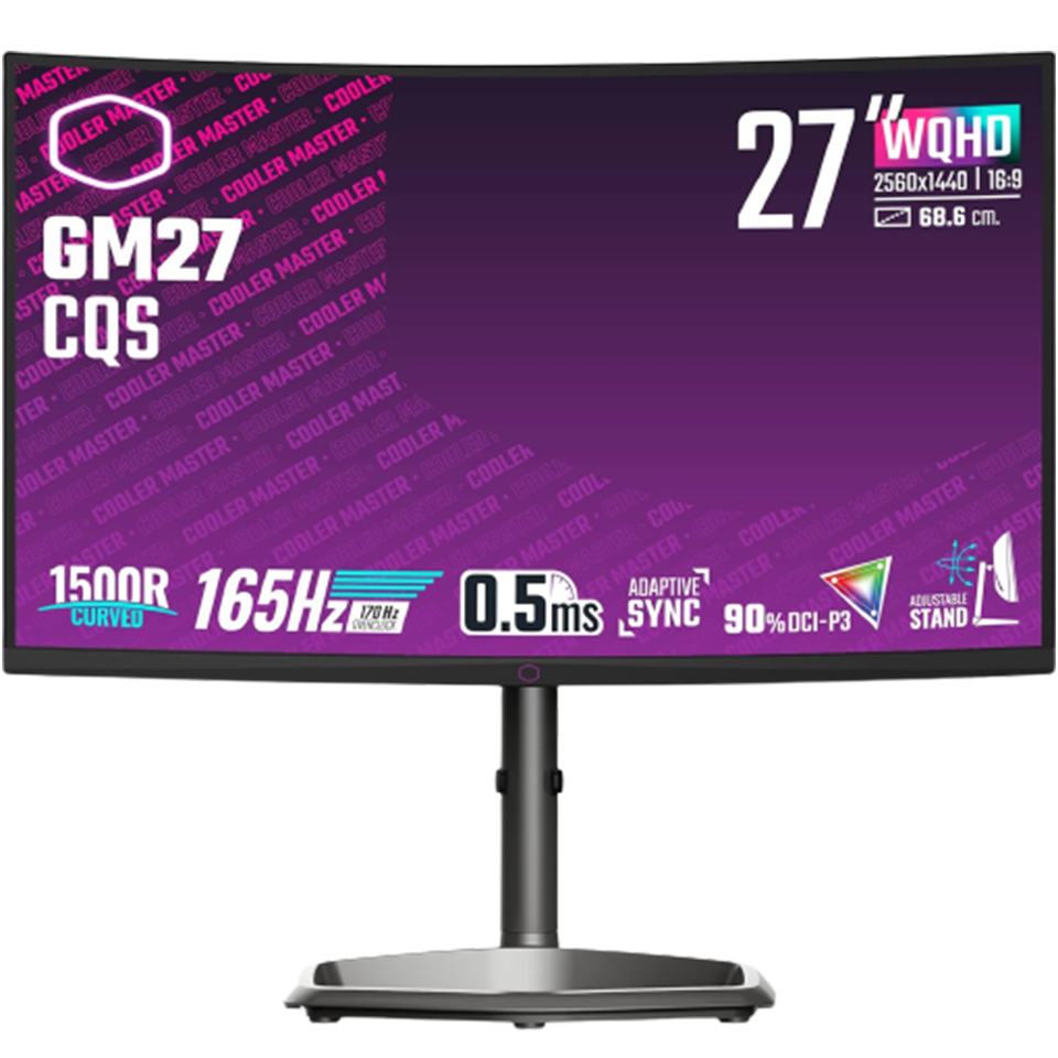 <strong>Cooler Master GM27-CQS 27in Curved Gaming Monitor</strong>