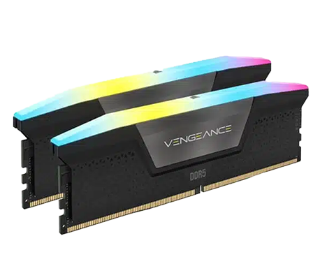 <strong>CORSAIR VENGEANCE RGB DDR5 AMD EXPO BLACK 6000MHz 32GB(16GBx2) CL36 KIT</strong>