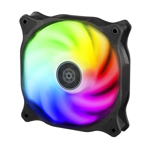 <strong>SILVERSTONE 120MM ARGB BLACK SINGLE PACK BULK FAN</strong>