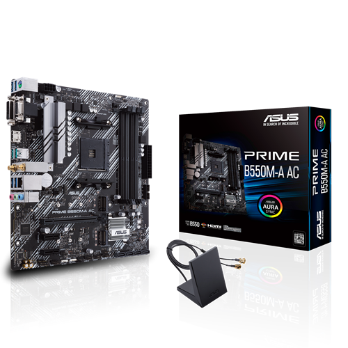 <strong>ASUS PRIME B550M-AC WIFI MOTHERBOARD</strong>