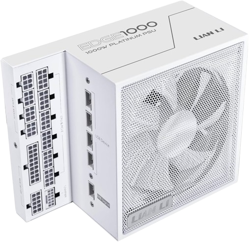 <strong>LIAN LI EDGE1000-1000W WHITE ED ATX3.0 80+ PLATINUM MODULAR PSU  </strong>