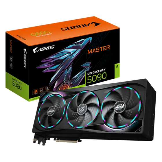 <strong>GIGABYTE GEFORCE RTX5090 AORUS MASTER 32GB OC TRIPLE GDDR7</strong>