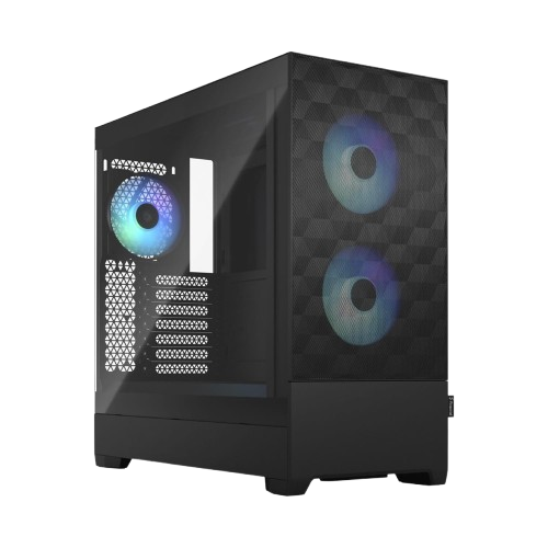 <strong>FRACTAL DESIGN POP AIR RGB BLACK LIGHT TEMPERED GLASS ATX CASING</strong>