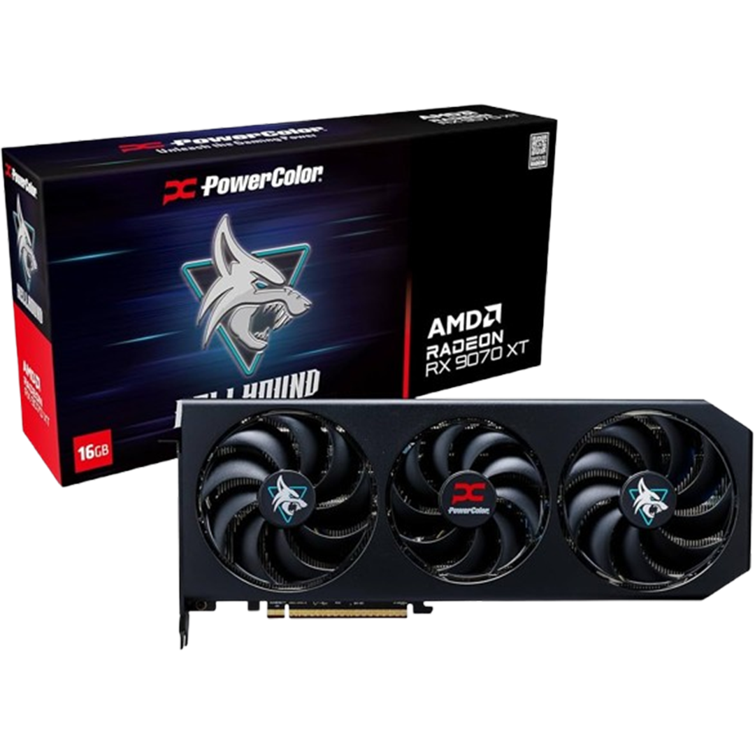 <strong>POWERCOLOR AMD RADEON REAPER RX9070XT 16GB TRIPLE FAN GDDR6</strong>