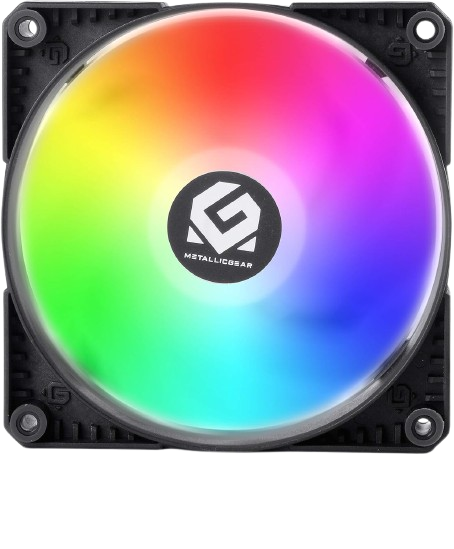 <strong>METALLIC GEAR SKIRON DRGB 120mm FAN</strong>