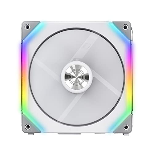 <strong>LIAN LI UNI FAN SL140 WHITE 1-PACK DAISY-CHAIN ARGB FANS</strong>