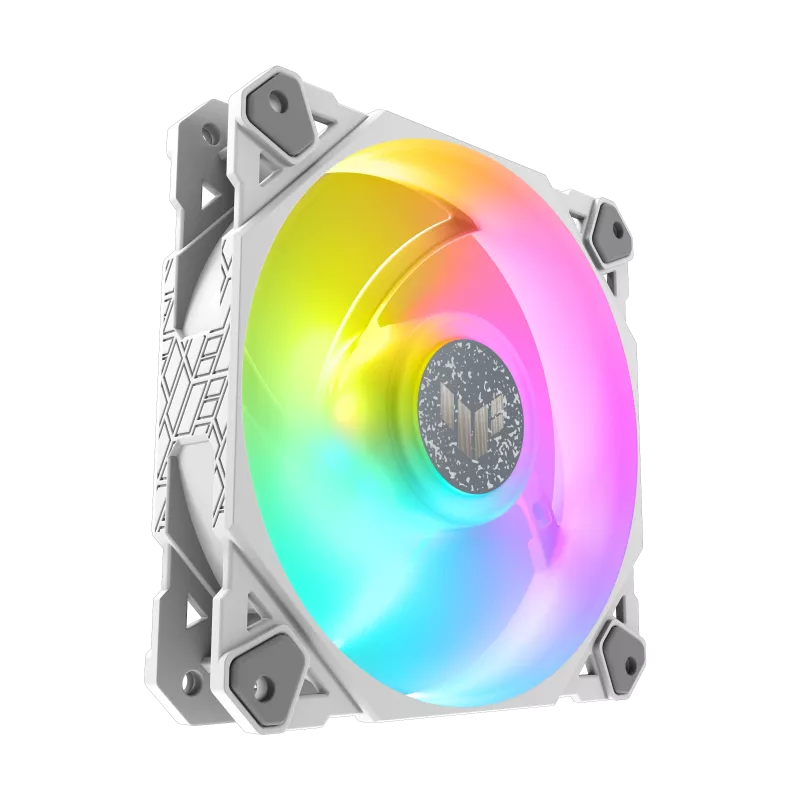 <strong>ASUS TUF GAMING TF120 ARGB WHITE BULK PK SINGLE CASE FAN  </strong>
