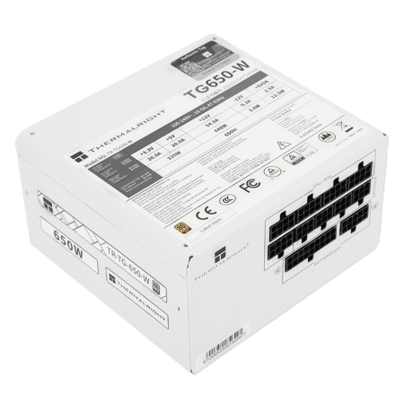 <strong>THERMALRIGHT TR-TG650S-W 650W ATX3.0 80+ GOLD WHITE EDITION PSU </strong>