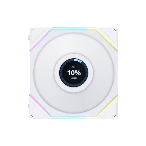 <strong>LIAN LI UNI FAN TL LCD 120 RGB WHITE 1-PACK DAISY CHAIN FAN</strong>