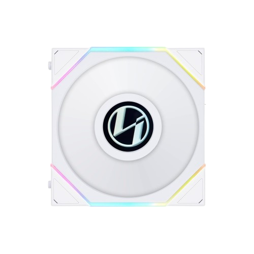 <strong>LIAN LI UNI FAN TL LCD 120 RGB WHITE REVERSE BLADE 1-PACK FAN</strong>