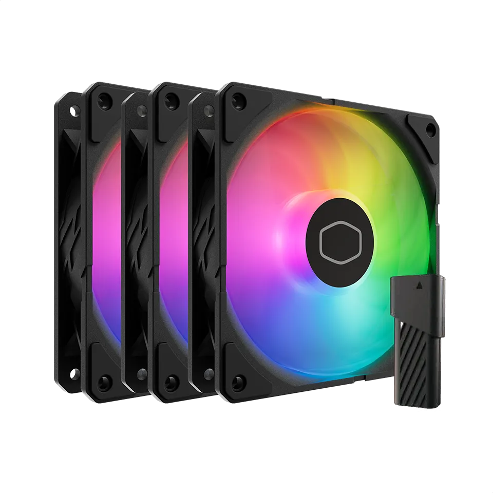 <strong>COOLER MASTER SICKLEFLOW EDGE 120 ARGB BLACK 3-PACK FANS KIT</strong>