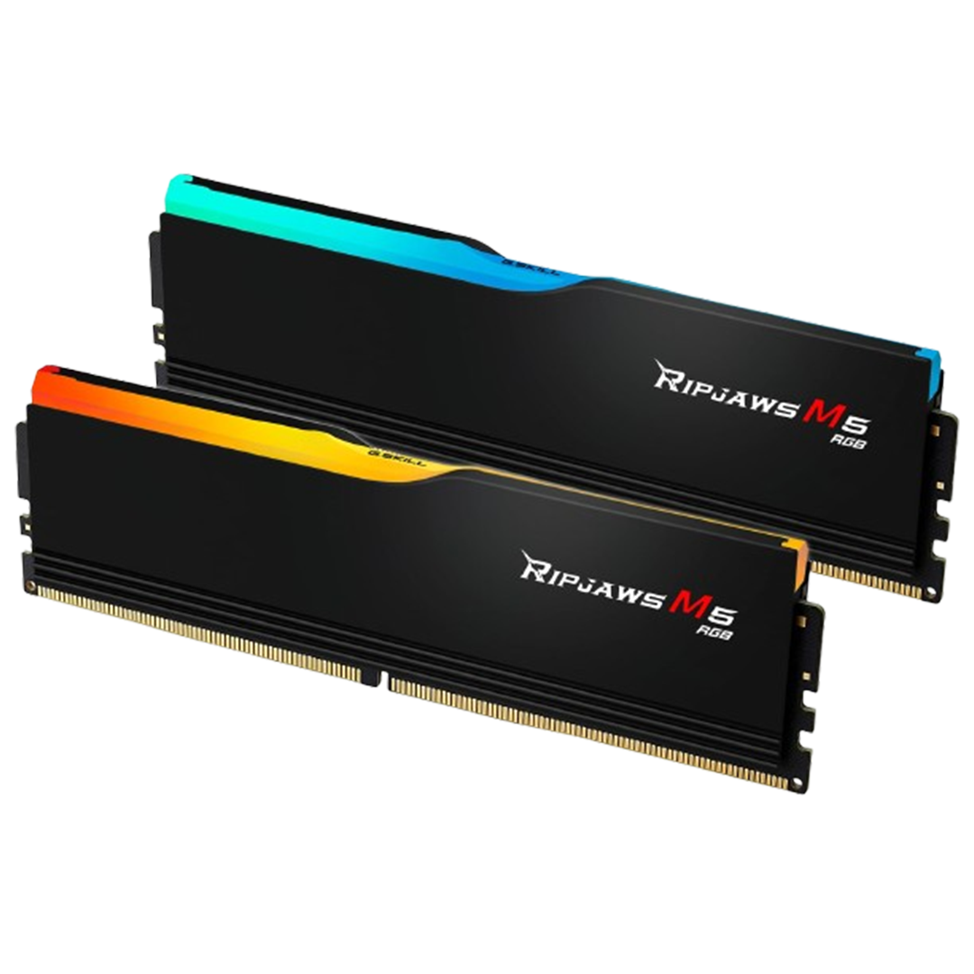 <strong>G.SKILL RIPJAWS M5 RGB 6000MT/s 64GB(32GBx2) BLACK CL30 KIT</strong>