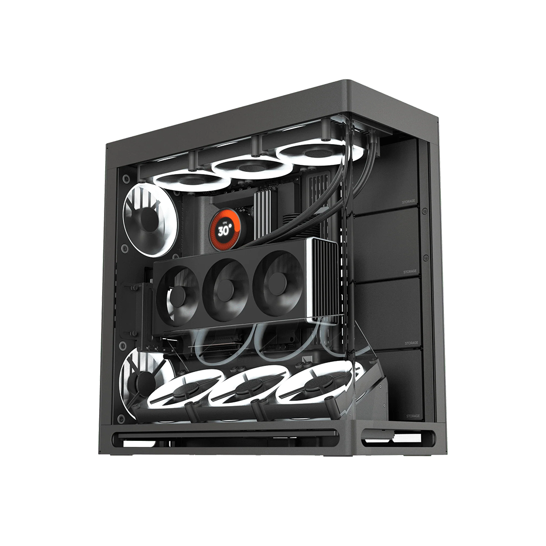 <strong>HAVN HS 420 BLACK VGPU (NEED TO ADD FANS)</strong>