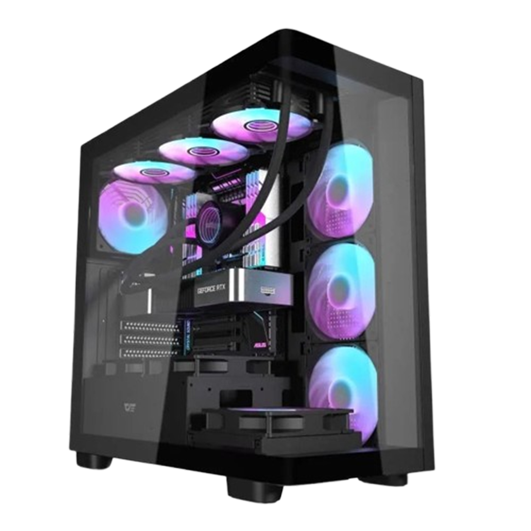 <strong>DARKFLASH DS900G BLACK (NEED TO ADD FANS)</strong>
