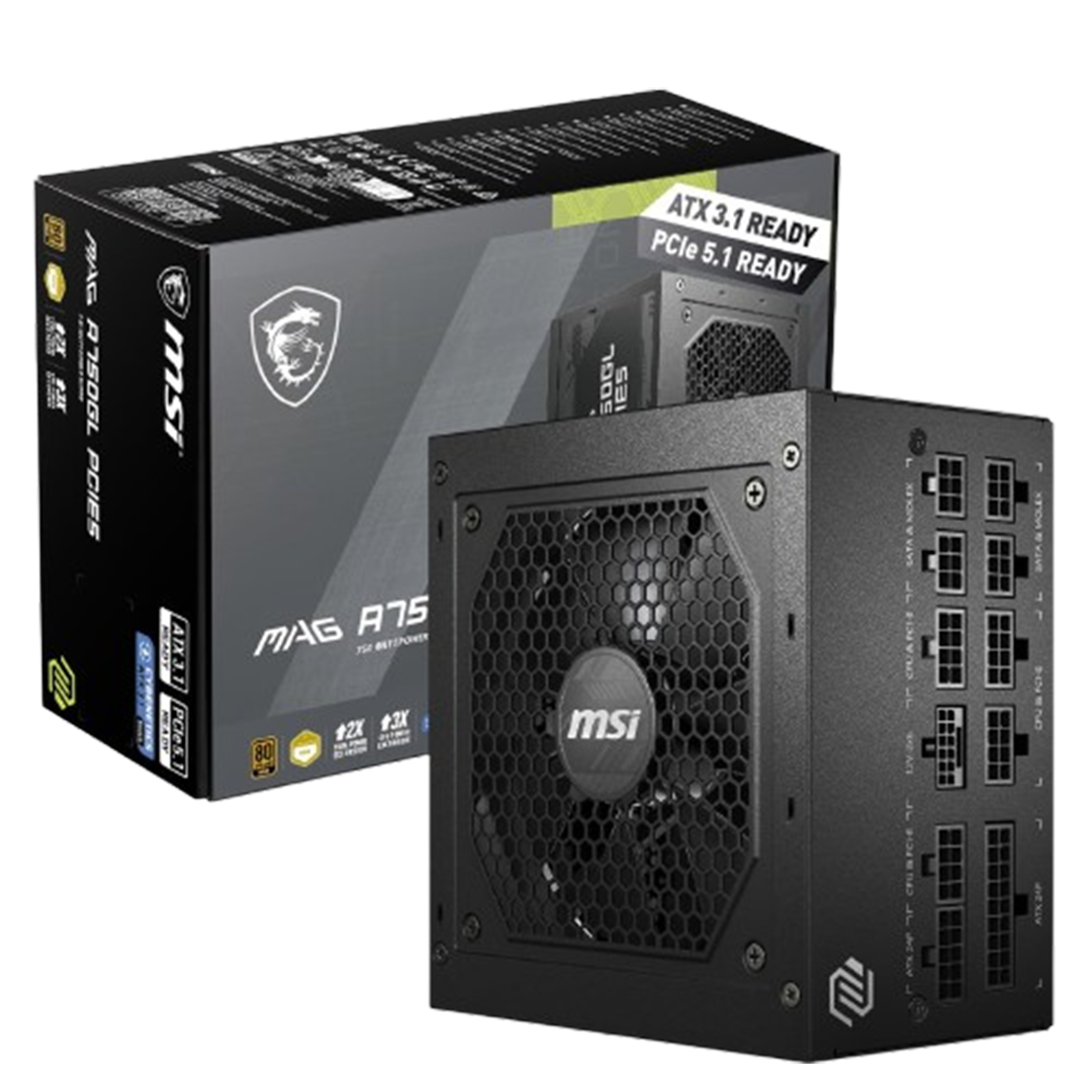 <strong>MSI A750GL-750W ATX3.0 PSU </strong>
