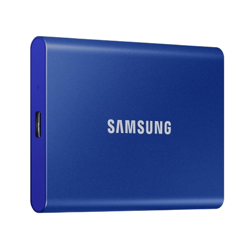 <strong>SAMSUNG T7 1TB INDIGO BLUE PORTABLE SSD</strong>