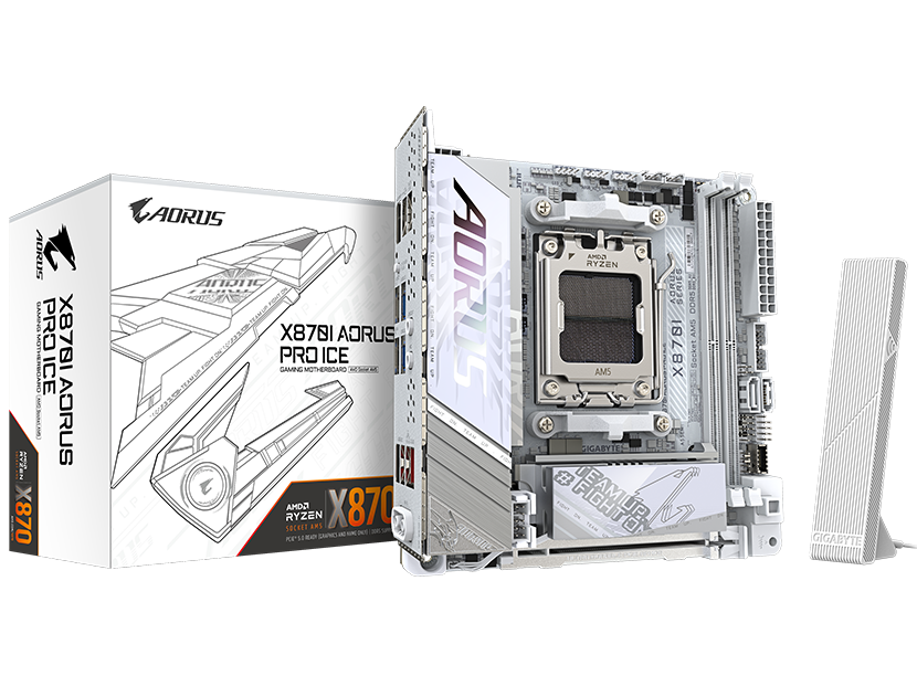 <strong>GIGABYTE X870I AORUS PRO ICE</strong>