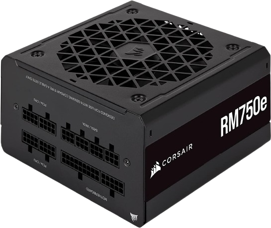 <strong>CORSAIR RM750e-750W ATX3.1 PCIe5.1 NEW 80+ GOLD FULL MODULAR PSU</strong>