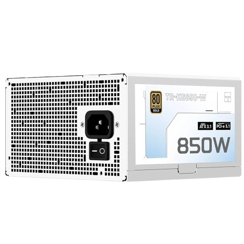 <strong>THERMALRIGHTTR-KG850-W 850W ATX3.1 80+ GOLD WHITE ED FULL MODULAR PSU </strong>