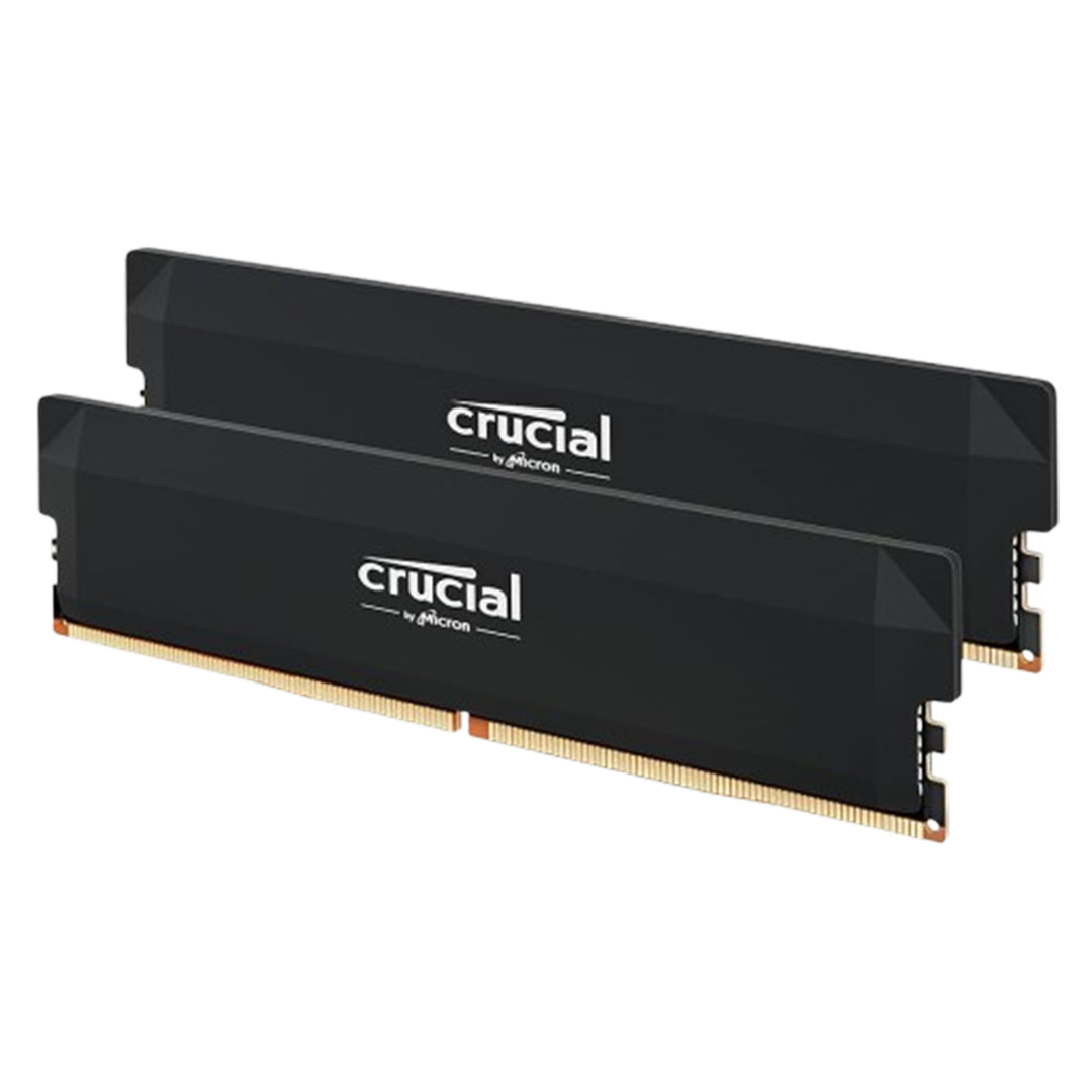 <strong>CRUCIAL PRO 32GB 6400 (2x16GB) KIT CL32 BLACK  </strong>