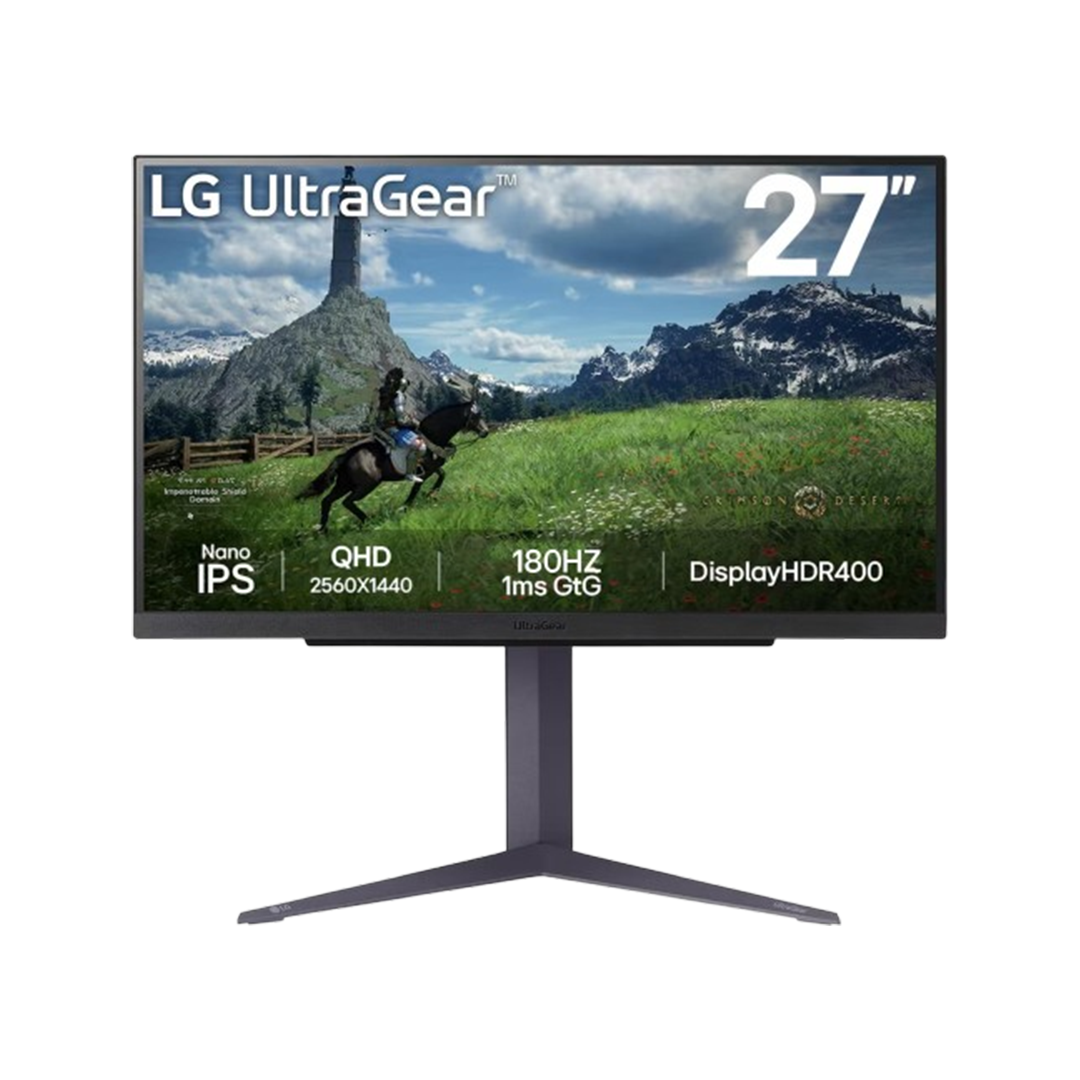 <strong>LG 27GS85Q-B 27IN QHD NANO IPS GAMING MONITOR</strong>