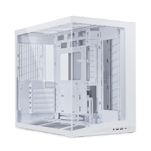 <strong>LIAN LI O11 DYNAMIC MINI V2 FLOW WHITE TEMPERED GLASS ATX CASING</strong>
