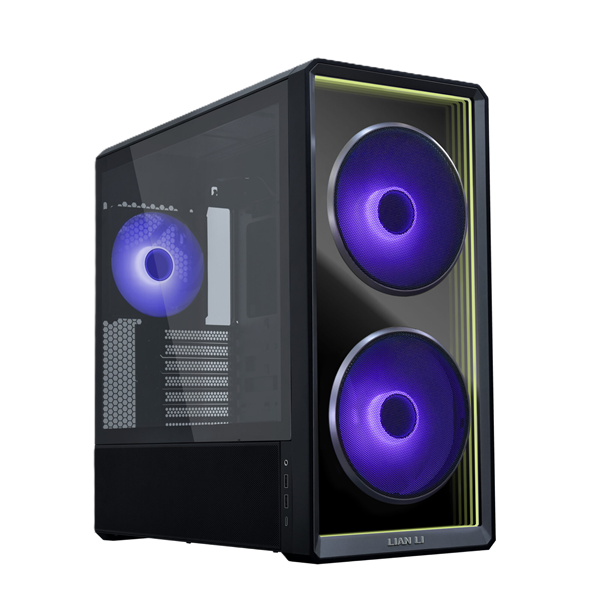 <strong>LIAN LI LANCOOL 217 INFINITY BLACK ARGB TEMPERED GLASS ATX CASING</strong>