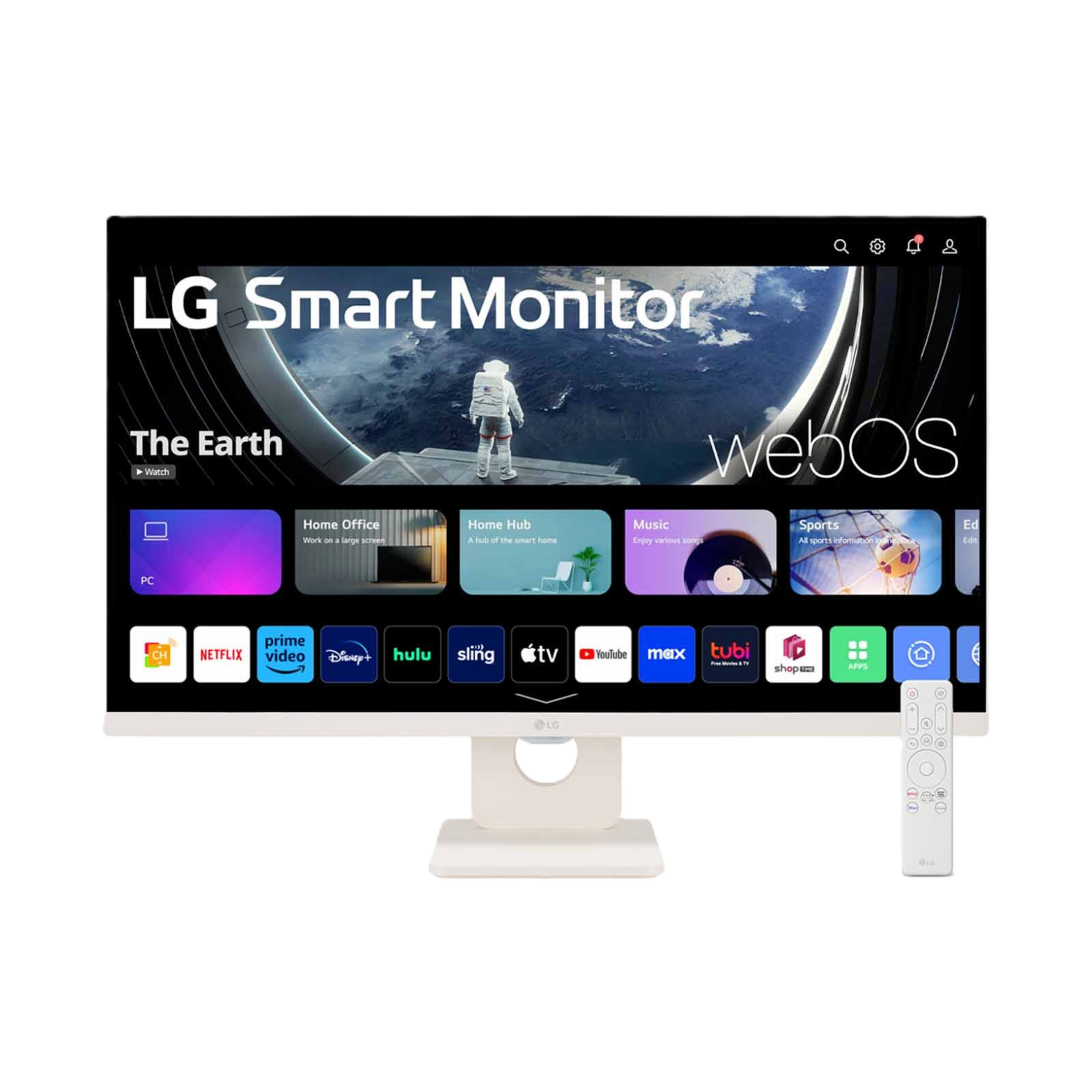 <strong>LG 27U511SA-W 27IN FULL HD IPS SMART WIRELESS MONITOR WITH WEBOS</strong>