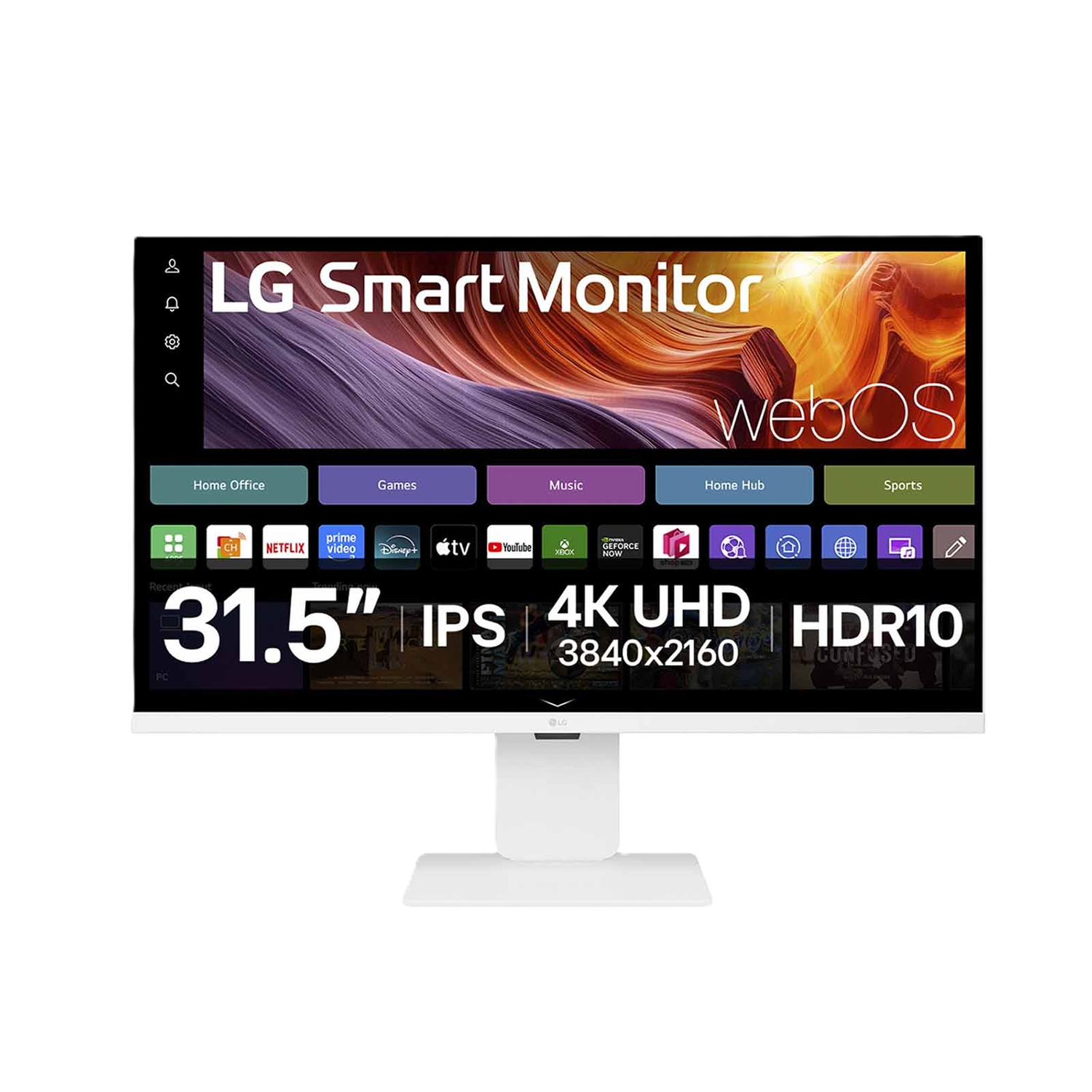<strong>LG 32U850SA-W 31.5IN 4K SMART MONITOR WITH WEBOS AND WEBCAM</strong>