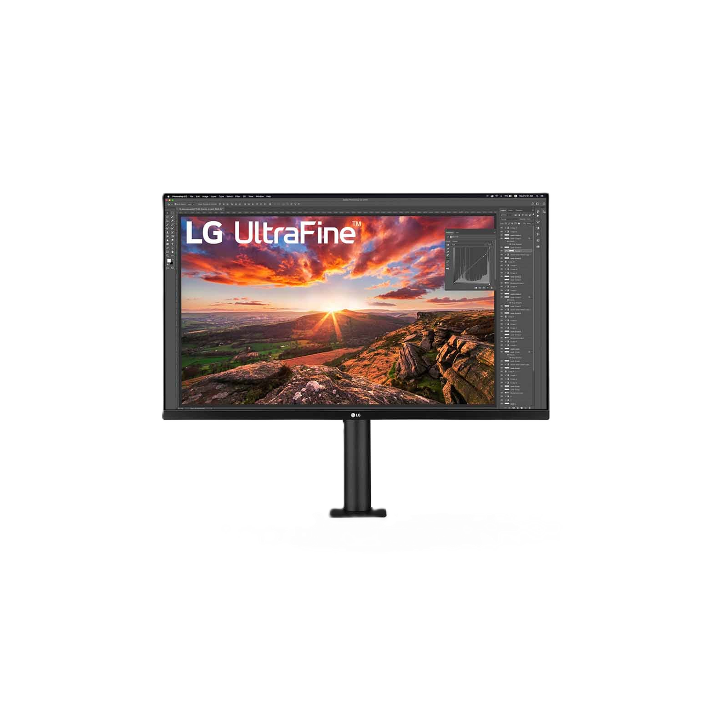 <strong>LG 32UN880K-B 31.5IN 4K DISPLAY USB TYPE-C HAS ERGO MONITOR</strong>