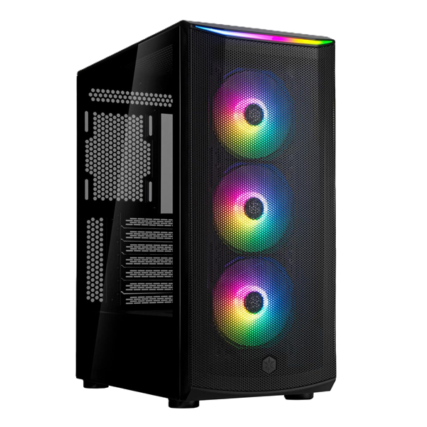 <strong>SILVERSTONE FARA 512Z ARGB BLACK TEMEPERED ATX CASING</strong>