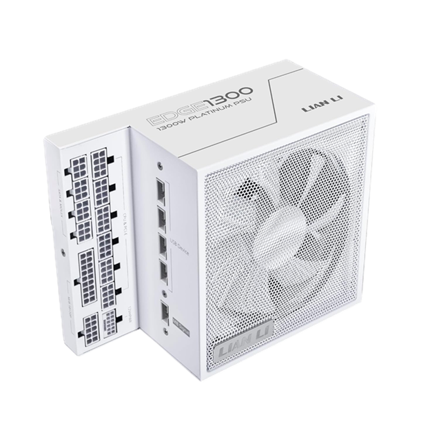 <strong>LIAN LI EDGE1300-1300W WHITE ATX3.0 PCIe5.1 80+ PLATINUM MODULAR PSU</strong>