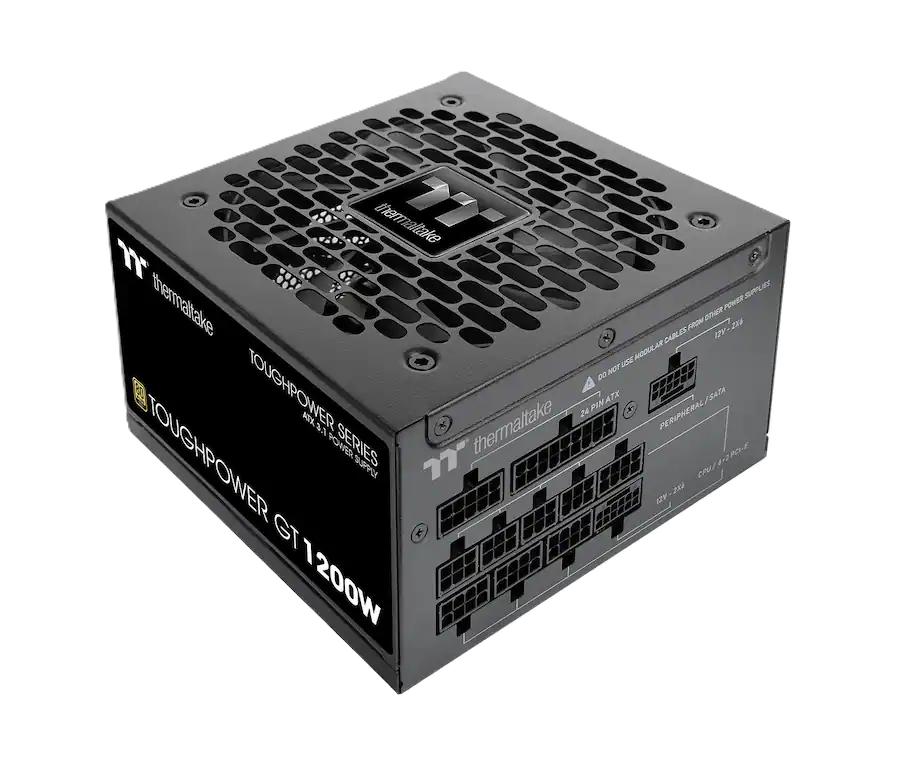<strong>THERMALTAKE TOUGHPOWER GT 1200W ATX3.1 80+ GOLD FULLY MODULAR PSU</strong>
