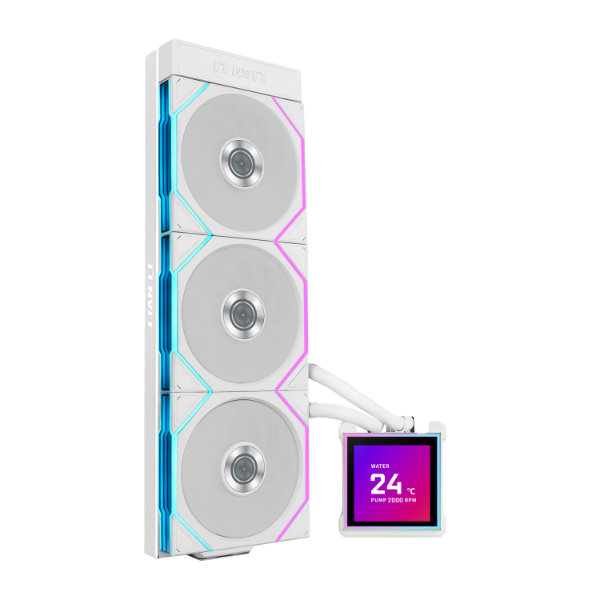 <strong>LIAN LI HYDROSHIFT II LCD-S 360N WHITE FANLESS AIO LIQUID COOLER</strong>