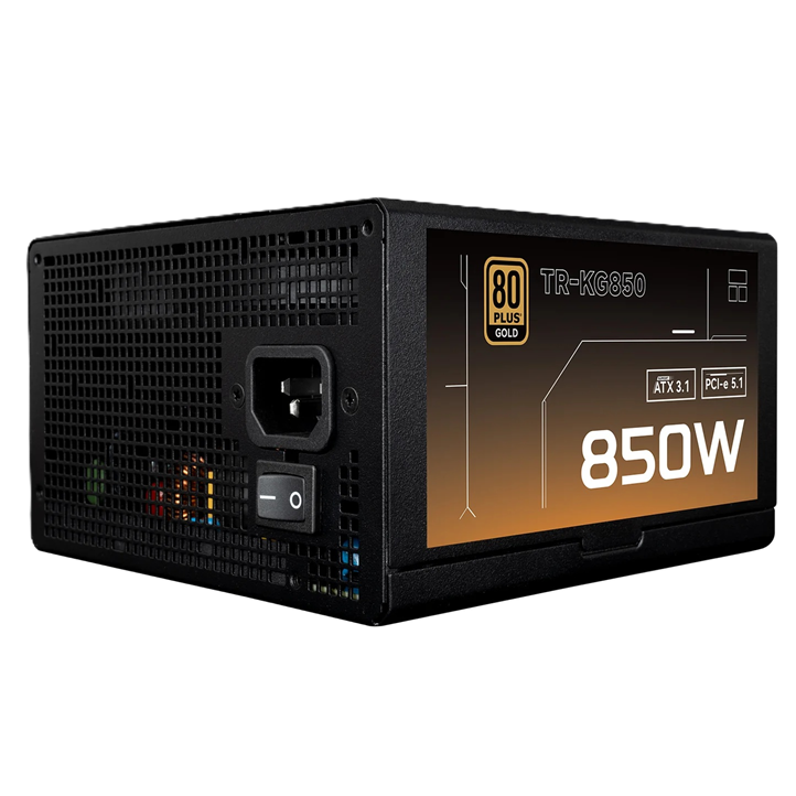 <strong>THERMALRIGHT TR-KG850 850W ATX3.1 80+ GOLD FULL MODULAR PSU</strong>