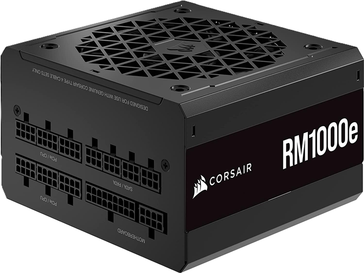 <strong>CORSAIR RM1000E-1000W ATX3.1 BLACK 80+ GOLD FULLY MODULAR PSU</strong>