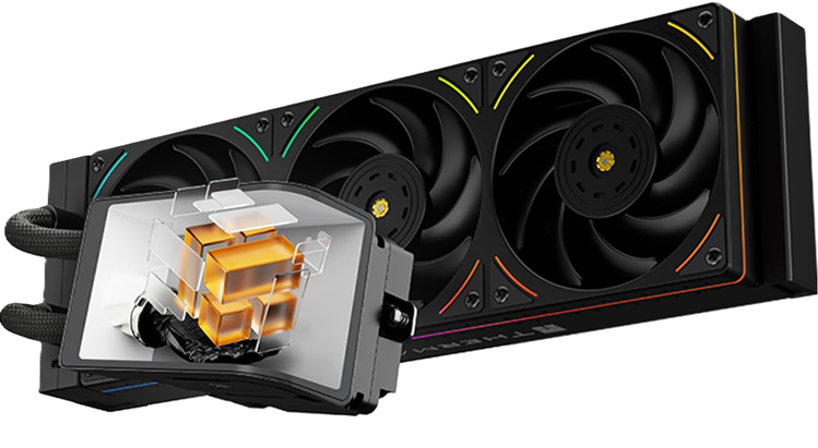 <strong>THERMALRIGHT WONDER VISION 360 UB ARGB BLACK LCD AIO LIQUID COOLER</strong>