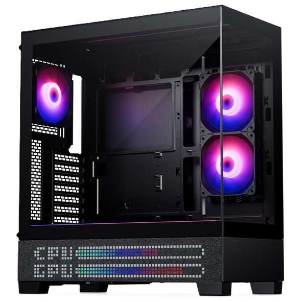 <strong>PHANTEKS XT VIEW LED MATRIX BLACK DRGB TEMPERED GLASS ATX CASING</strong>