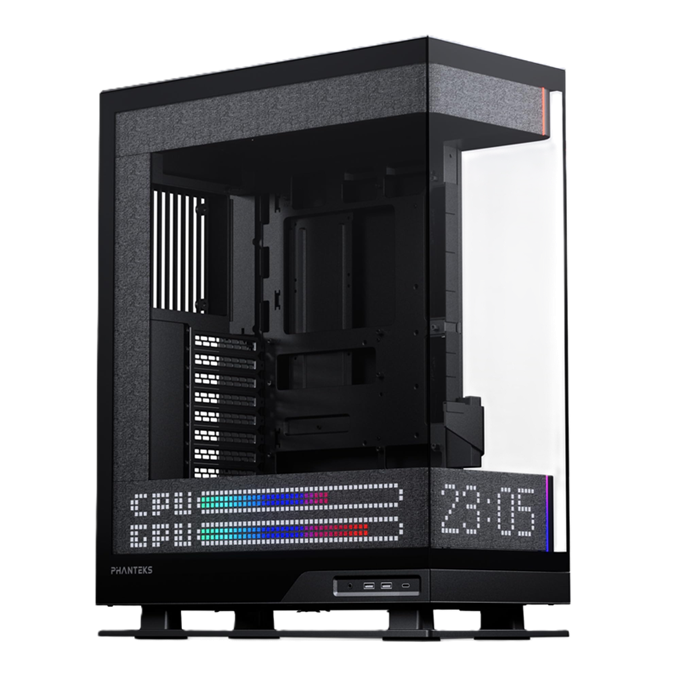 <strong>PHANTEKS EVOLV X2 LED MATRIX CHARCOAL BLACK DRGB TEMPERED GLASS ATX CASING</strong>