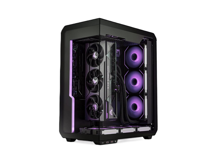 <strong>SSUPD XHUTTLE BLACK TEMPERED GLASS ATX CASING</strong>