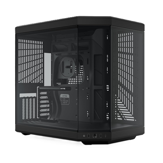 <strong>HYTE Y70 BLACK DUAL CHAMBER ATX TEMPERED GLASS ATX CASING</strong>