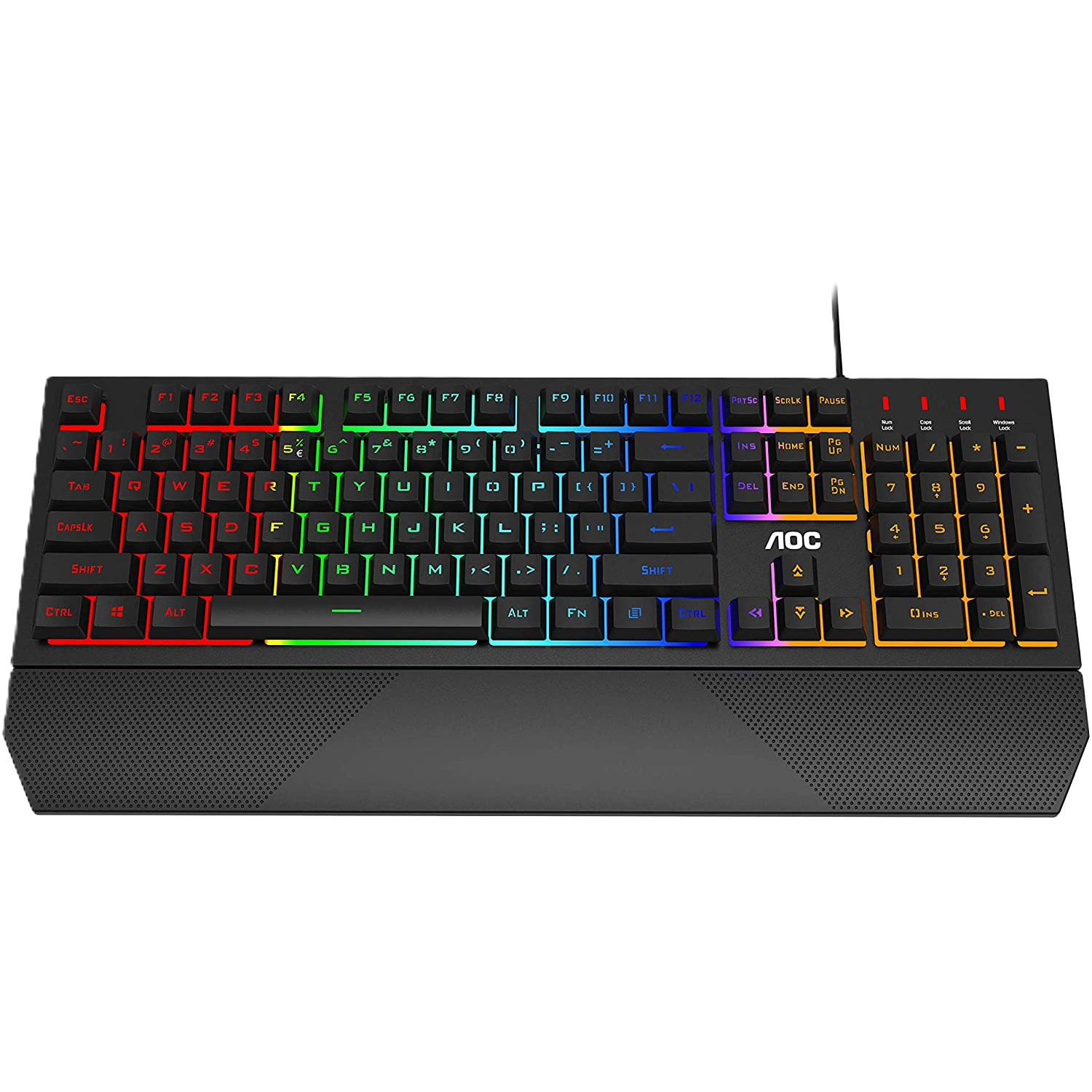 <strong>AOC GK200 RGB Membrane USB Wired Gaming Keyboard</strong>