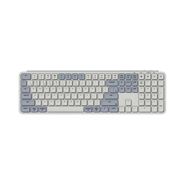 <strong>Keychron B6 Pro, 109 Key, Retro Blue, Scissor Switch, Ultra-Slim Wireless Keyboard</strong>